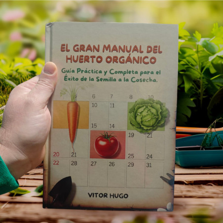 El Gran Manual del Huerto Orgánico: Guía Práctica y Completa para el Éxito de la Semilla a la Cosecha